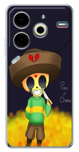 Чехол с картинкой "Poco y Chara" для Tecno Pova 6 Neo 5G