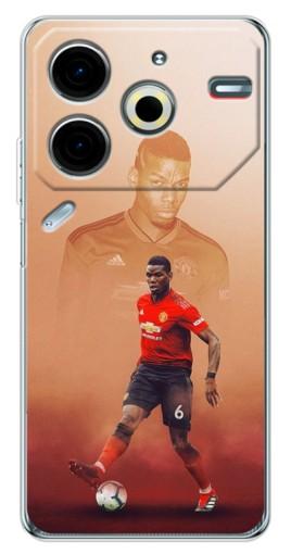 Чехол с печатью "Pogba с Манчестера" для Tecno Pova 6 Neo 5G