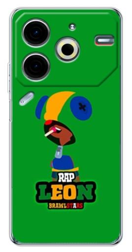 Чехол с печатью "RAP Leon" для Tecno Pova 6 Neo 5G