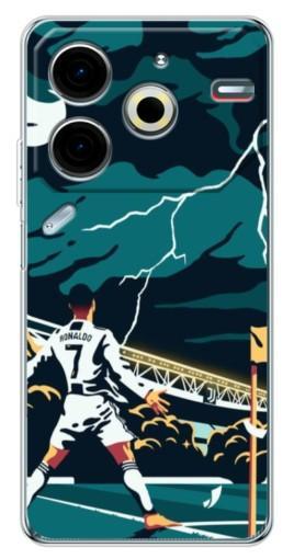 Чехол с принтом "Ronaldo празднование" для Tecno Pova 6 Neo 5G