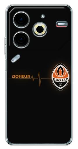 Чехол с принтом "Шахтер в сердце" для Tecno Pova 6 Neo 5G