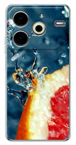 Чехол с картинкой "Сочный грейпфрут" для Tecno Pova 6 Neo 5G