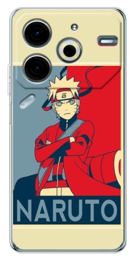 Чехол с печатью "Удзумаки Naruto" для Tecno Pova 6 Neo 5G