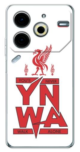 Чехол с принтом "YNWA" для Tecno Pova 6 Neo 5G