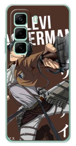 Чехол с печатью "Ackermankerman levi" для Infinix Hot 50