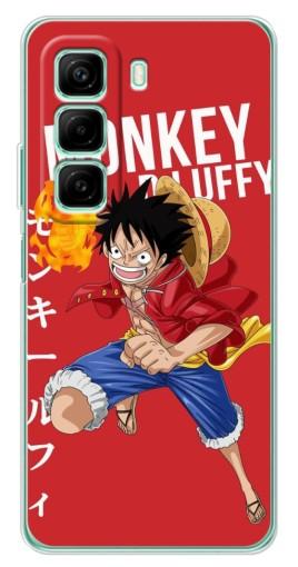 Силиконовый чехол с изображением "Атакующий D Luffy" для Infinix Hot 50