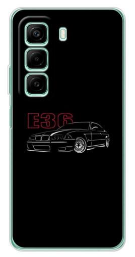 Чехол с принтом "BMW E36" для Infinix Hot 50