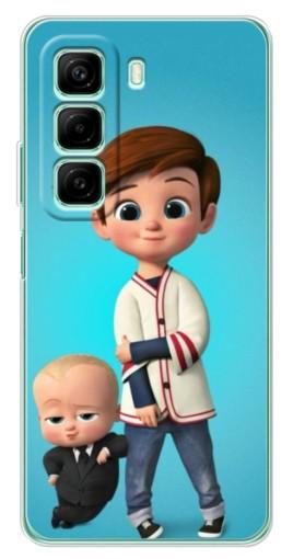 Чехол с принтом "Boss and Boy" для Infinix Hot 50