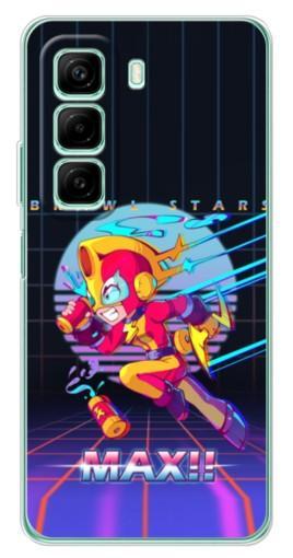 Чехол с картинкой "Brawl MAX" для Infinix Hot 50