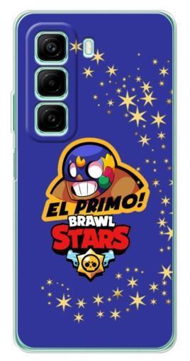 Чехол с печатью "El Primo в маске" для Infinix Hot 50