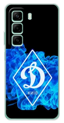 Силиконовый чехол с изображением "Эмблема Динамо Киев" для Infinix Hot 50