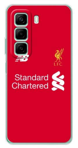 Чехол с принтом "Форма Liverpool" для Infinix Hot 50