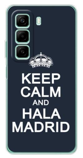 Чехол с картинкой "Hala Madrid" для Infinix Hot 50