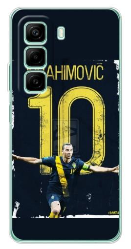 Силиконовый чехол с изображением "Ибрагимович 10" для Infinix Hot 50
