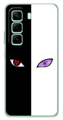 Чехол с картинкой "Итачи глаза" для Infinix Hot 50