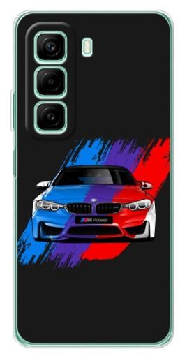 Чехол с картинкой "Красочный BMW" для Infinix Hot 50