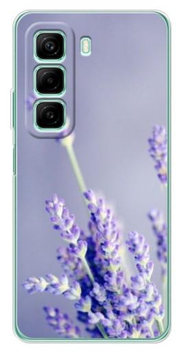 Чехол с картинкой "Лаванда вблизи" для Infinix Hot 50