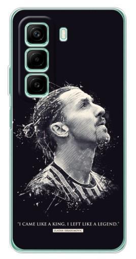 Силиконовый чехол с изображением "Легенда Ибрагимович" для Infinix Hot 50