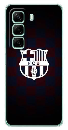 Силиконовый чехол с изображением "Лого FCB" для Infinix Hot 50