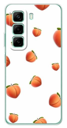 Чехол с картинкой "Маленькие персики" для Infinix Hot 50