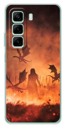 Чехол с принтом "Мать драконов" для Infinix Hot 50