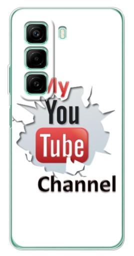 Чехол с принтом "My YouTube" для Infinix Hot 50