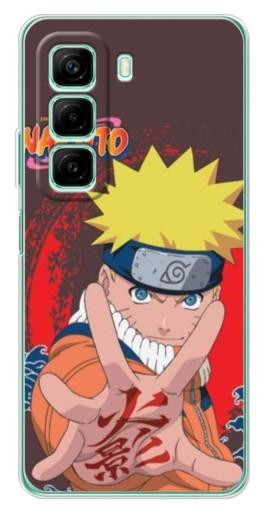 Чехол с принтом "Naruto атакует" для Infinix Hot 50