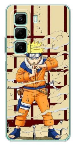 Чехол с принтом "naruto uzumaki" для Infinix Hot 50