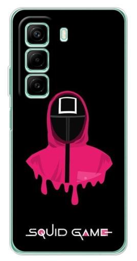 Силиконовый чехол с изображением "Охранник с Квадратом" для Infinix Hot 50