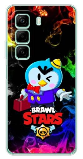 Чехол с печатью "Пингвин с игры" для Infinix Hot 50
