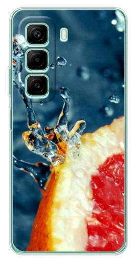 Чехол с картинкой "Сочный грейпфрут" для Infinix Hot 50