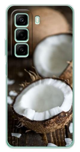 Чехол с принтом "Свежий кокос" для Infinix Hot 50