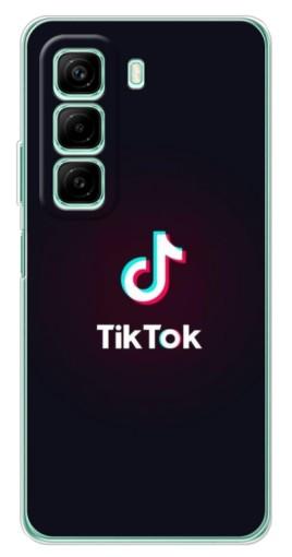 Чехол с принтом "TikTok темный" для Infinix Hot 50