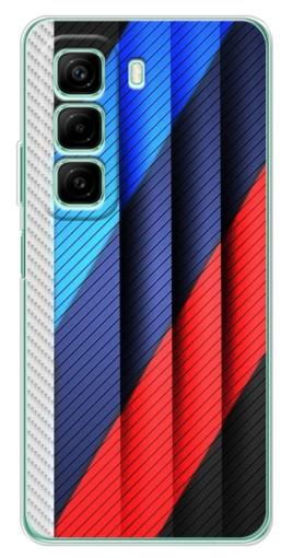 Чехол с принтом "Цвета лого БМВ" для Infinix Hot 50