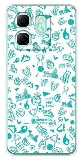 Чехол с печатью "Атрибутика Real Madrid" для Infinix Smart 9