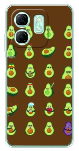 Чехол с картинкой "Авокадики" для Infinix Smart 9