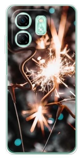 Чехол с печатью "Бенгальские огни" для Infinix Smart 9