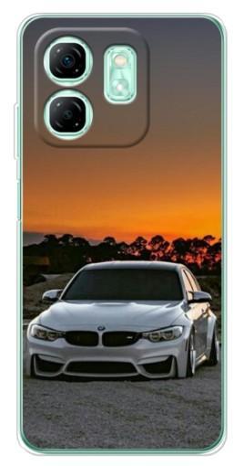 Чехол с картинкой "BMW белая" для Infinix Smart 9