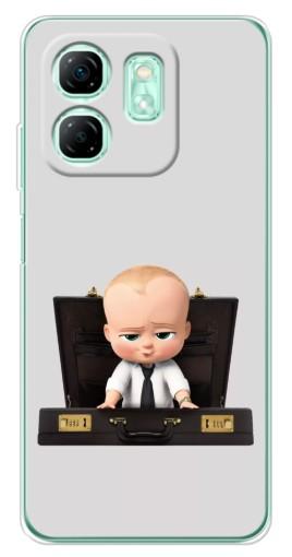 Чехол с принтом "Босс с чемоданом" для Infinix Smart 9