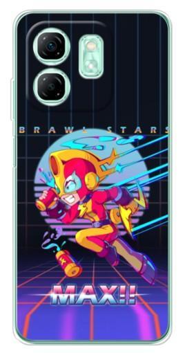 Силиконовый чехол с изображением "Brawl MAX" для Infinix Smart 9