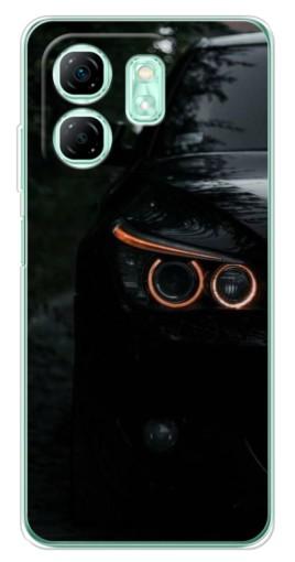 Чехол с картинкой "Черный БМВ" для Infinix Smart 9