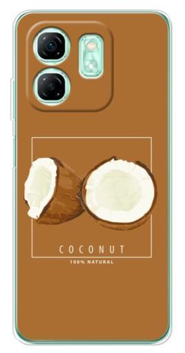 Чехол с принтом "Coconut" для Infinix Smart 9