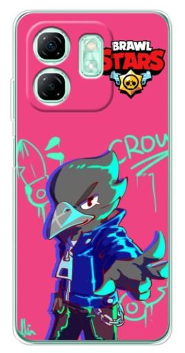 Чехол с печатью "Crow Asassin" для Infinix Smart 9