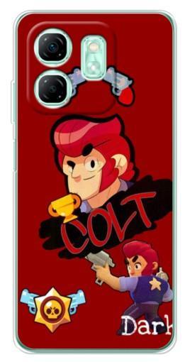 Чехол с печатью "Dark Colt" для Infinix Smart 9