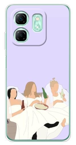 Чехол с принтом "Девушки Друзья" для Infinix Smart 9