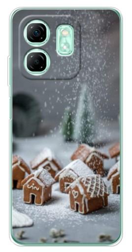 Чехол с печатью "Домики из пряников" для Infinix Smart 9