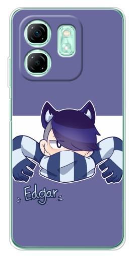 Силиконовый чехол с изображением "Edgar Brawl Stars" для Infinix Smart 9