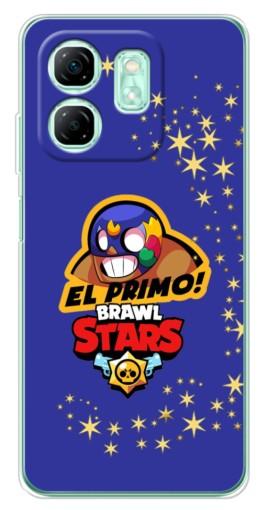 Силиконовый чехол с изображением "El Primo в маске" для Infinix Smart 9