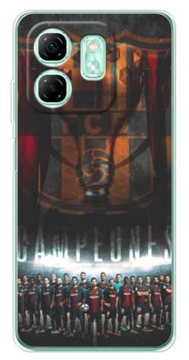 Чехол с печатью "FCB Campeones" для Infinix Smart 9