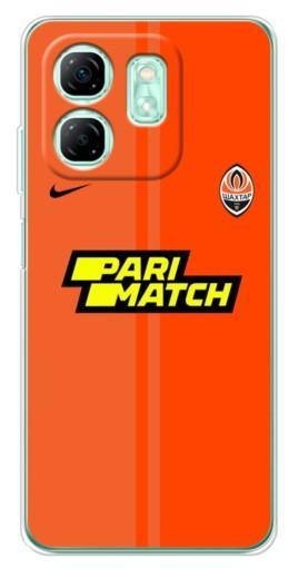 Чехол с принтом "Форма ФК Шахтер" для Infinix Smart 9